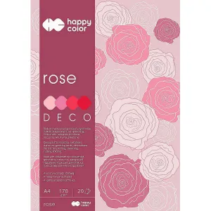 Barevný sešit Happy Color Deco Rose A4 170g 20k 210mm x 297mm (HA 3717 2030-062)