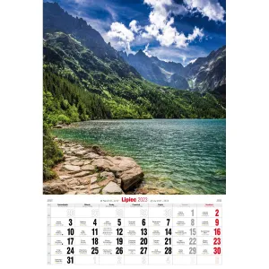 Nástěnný kalendář Avanti s pruhy 285 mm x 420 mm (5901769620827)