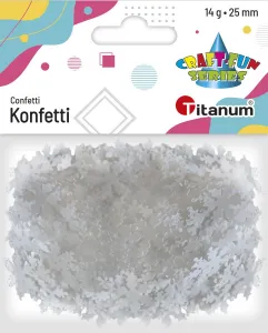 Titanum Craft-fun Series konfety se sněhovými vločkami (CR005)