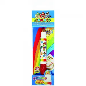 Duhová svíčka Twist-it Flamingo Twist-Out Candle Crayon