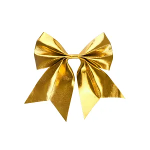 Zlatá pokovená mašle Arpex, 20 cm (BN5366ZLO-0486)