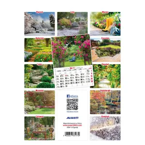 Vícepanelový nástěnný kalendář Avanti 230 mm x 320 mm (KSM-10)