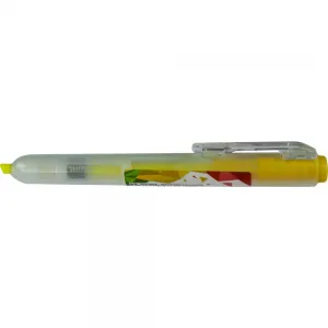 Automatický zvýrazňovač M&G Fluo-Click, žlutý 1,0-4,0 mm (AHM27371)