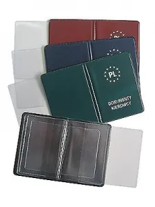 Obal na doklady Warta, registrační karta, řidičský průkaz 87 mm x 120 mm (999-031)