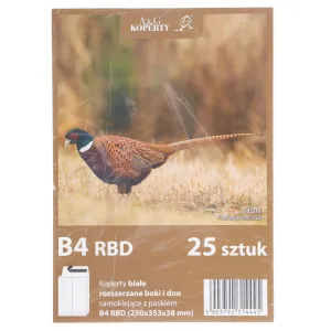 WZ Eurocopert hk obálka B4 - bílá 250mm x 353mm
