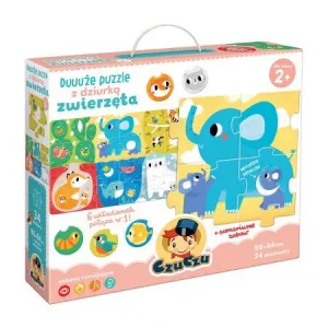 Czuczu Puzzle s otvorem Zvířata 34 el. (491545)