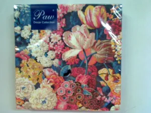 Ubrousky Paw Lunch Flower Splendor - vícebarevné 330 mm x 330 mm (SDL055600)