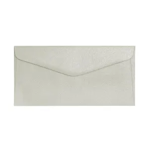 Obálka DL Gallery Paper pearl light silver - stříbrná (280140)