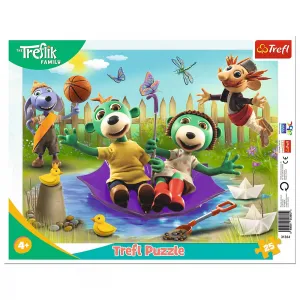 Trefl puzzle Treflik rodina 25 el. (31364)