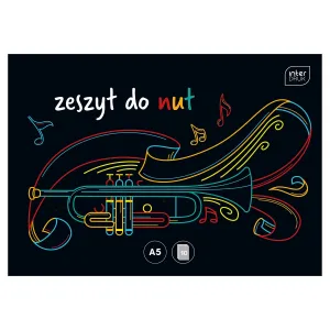 Notový sešit Interdruk A5 16k. 70g patka (ZENA5L)