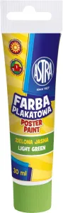 Astra plakátové barvy barva: světle zelená 30ml 1 barva.