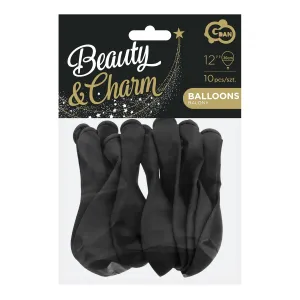 Godan gumový balónek 10 kusů černý 30mm 12cal (CB-1PCR)