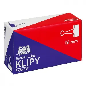 Klip Grand černý 51mm (110-1096)