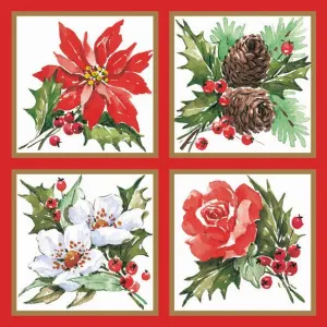 Ubrousky Pol-mak s hvězdičkou - mix 330 mm x 330 mm (Sd GW)