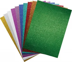 Titanum Craft-Fun Series Třpytivý karton A4 mix 250g 10k (5903714533473)