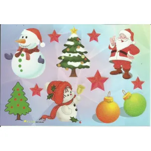 Vánoční nálepka (M)