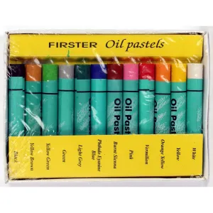 Olejové pastely Firster 12 barev (FOP-12)