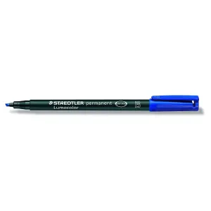 Kuličkové pero Staedtler Lumocolor B modré barvy
