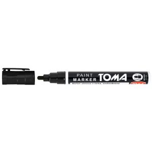 Olejový popisovač Toma, červený 2,5mm kulatý hrot (TO-440 2 2)
