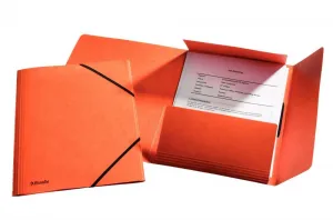 Kartonové pouzdro Esselte A4 barva: oranžová 240 mm x 320 mm (26594)