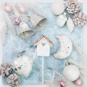 Ubrousky Pol-mak s hvězdičkou - mix 330 mm x 330 mm (Sd GW)