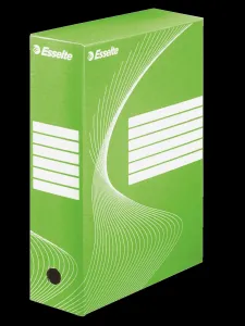 Archivní krabice Esselte Boxy 100 A4 - bílá 245 mm x 100 mm x 345 mm (128424)