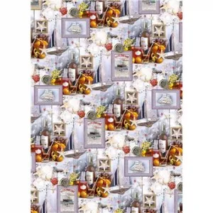 Dekorační papír Pol-mak - mix 700 mm x 1000 mm