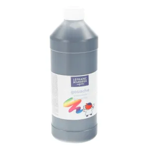 Plakátové barvy Lefranc&Bourgeois barva: černá 1000ml 1 barva. (188523)