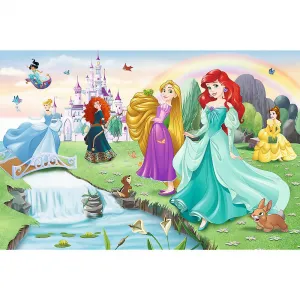 Puzzle Trefl Princezny Seznamte se s princeznami 60 el. (17361)