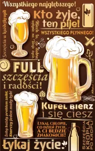 Ab Card skládací karta 130 mm x 205 mm (ab Butle birthday)