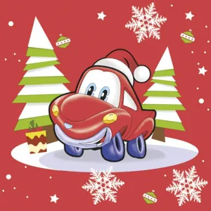 Ubrousky Pol-mak s hvězdičkou - mix 330 mm x 330 mm (Sd GW)