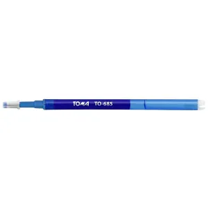 Stíratelná modrá náplň do kuličkového pera Tom's 0,7 mm