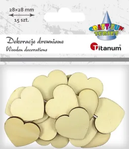 Dřevěný ornament Titanum Craft-Fun Series (WDY162)