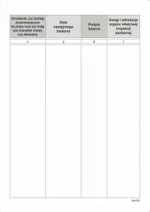 Ofsetový tisk Michalczyk i Prokop Książeczka zdrowia dla celów sanitarno-epidemiologicznych A6 8k. (530-5)