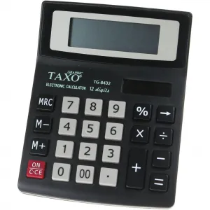 TG-8432 Taxo Graphic 12polohová stolní kalkulačka