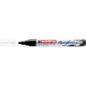 Akrylový popisovač Edding E-5100, černý, kulatý hrot 2,0-3,0 mm (ED-5100901)