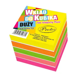 Protos papírová kostka - mix 84 mm x 84 mm x 70 mm