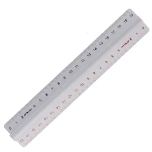 Hliníkové pravítko Leniar 20 cm (30160)