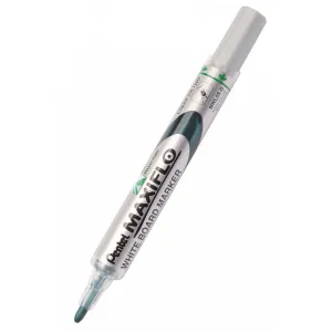 Popisovač Pentel na suché stírání, zelený, kulatý hrot 1,1-2,2 mm