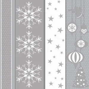 Ubrousky Pol-mak s hvězdičkou - mix 330 mm x 330 mm (Sd GW)