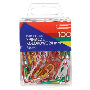 Kulatá kancelářská sponka Grand T4 28mm 100 ks (110-1139)