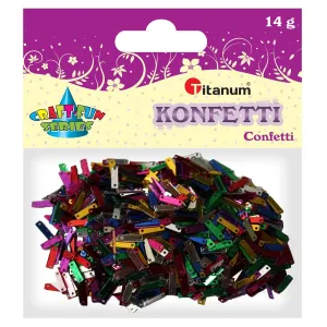 Confetti Titanum Craft-Fun Series Stripes mix barev