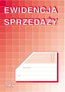 Ofsetový tisk Michalczyk i Prokop Ewidencja sprzedaży A5 32k. (K-4)
