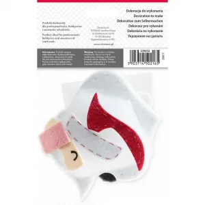 Vánoční ozdoby Titanum Craft-Fun Series Santa's head to make your own (20617)