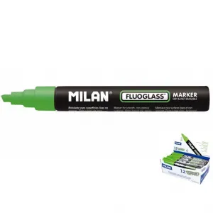 Milan specializovaný popisovač pro fluorescenční sklo, zelený 2,0-4,0 mm zkrácený hrot (591296012)
