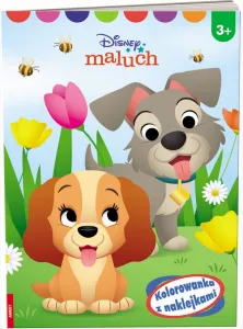 Dětská kniha Ameet Disney Toddler. Omalovánky se samolepkami