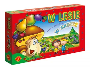 Desková hra Alexander v lese, v sadu