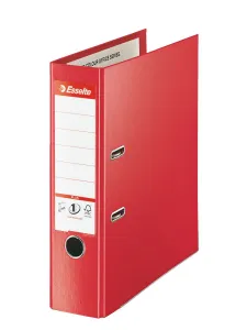 Pákový pořadač Esselte č. 1 Power Plus A4 červený 80 mm (81183)