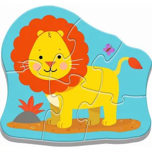 Trefl puzzle baby classic zvířata na safari (36073)