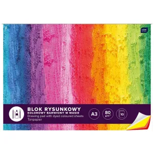 Kreslicí blok Interdruk A3 mix 80g 10k (BLRA3K10)